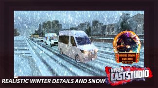 Minibus:Driving Simulator Game screenshot 1