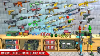 Fps робот стрелялки - Контртеррористическая игра screenshot 2