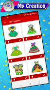 Dress Coloring Book : Dress Toys Coloring screenshot 1