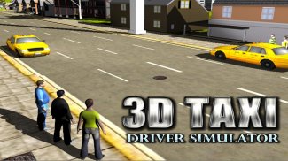 शहर के टैक्सी चालक 3 डी सिम्य screenshot 13