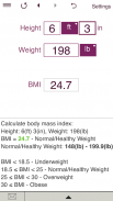 TDEE + BMR + BMI Calculator screenshot 7