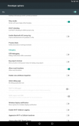 Developer Options screenshot 2