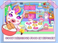 Mini Town: Baby Unicorn Games screenshot 1