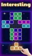 Glow Puzzle Blocos - jogo quebra-cabeça clássico screenshot 6