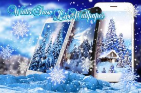 Winter Snow live wallpaper screenshot 0