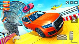 Mega Ramp Car Stunt Driver: Free Jumping Ramps screenshot 1