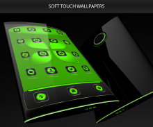Soft Touch Green Theme screenshot 1