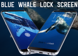 Blue Whale Lock Screen screenshot 0