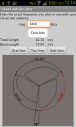 FPV Clover Antenna Calculator screenshot 0