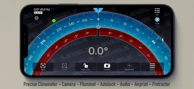 計測アプリ - 水準器、傾斜計、分度器 screenshot 2