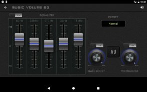 Music Volume EQ - อีควอไลเซอร์และตัวเร่งเสียง screenshot 3