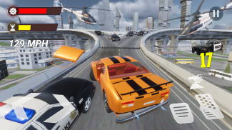 Escape Police Car Drive Game screenshot 0