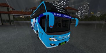 Mod BUSSID : Bus Avante SHD Livery Armada screenshot 2