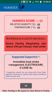 Humidex Score screenshot 0