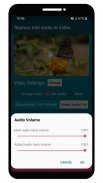 Replace Add Audio to Video screenshot 2