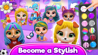 Hairstyle: pet care salon game screenshot 5