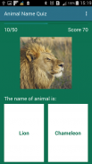 Animal Name Quiz screenshot 7