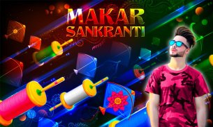 Kite & Makar Sankranti Photo Editor screenshot 0