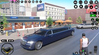 लिमोझिन टॅक्सी ड्रायव्हिंग गेम screenshot 7