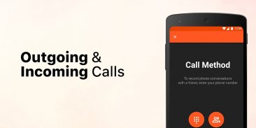 Phone Call & Voice Recorder screenshot 1