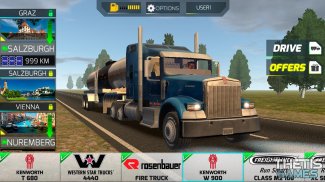 Truck Simulator Europe 2 Free screenshot 11