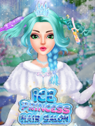 Ice Princess Hair Salon game screenshot 3