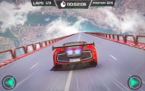 GT Mega Ramp Racing Car Stunts Free screenshot 2