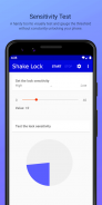 Shake Lock Screen - Lock Unlock on Shake screenshot 1