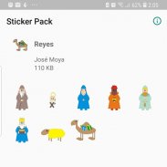 Reyes Magos Sticker App screenshot 0