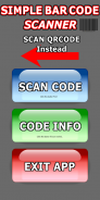 SIMPLE QR / BAR Code Scanner screenshot 2