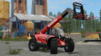 Bagger Tractor Farming Simulator Spiel screenshot 1