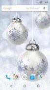 Christmas Ornaments Live Wallpaper screenshot 1