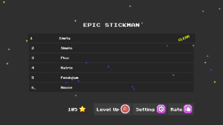 Epic Stickman - Physics Slow Motion- Fighting Game screenshot 1