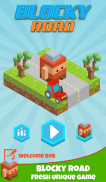 Blocky Roads screenshot 1