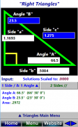 Triangle Calculator Machinist Version screenshot 4