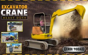 Excavator Crane Simulator Game screenshot 3