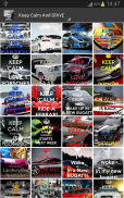 Keep Calm and love Cars screenshot 4