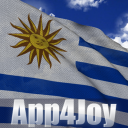 Uruguay Flag Live Wallpaper