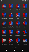 Red and Blue Icon Pack ✨Free✨ screenshot 19