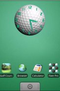 Golf Ball Clock screenshot 1