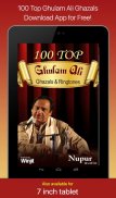 100 Best Ghulam Ali ki Ghazals screenshot 5