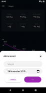 Simple Weight Tracker screenshot 2