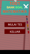 1001 BANK SOAL MATEMATIKA screenshot 0