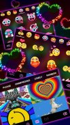 Colorful Hearts Keyboard Theme screenshot 3