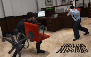 Secret Agent Espion Jeu Banque Vol Furtif Mission screenshot 7
