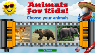Animals for Kids - Flashcards screenshot 0