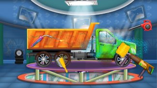 Crazy mechanic garage car wash screenshot 0