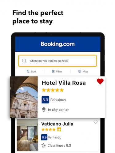 Booking.com: Hotels and more screenshot 1