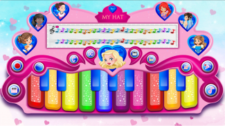 Pink Real Piano Princess Piano screenshot 0