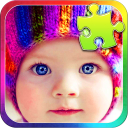Cute Baby Jigsaw Puzzle Icon